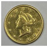 1853-O $1 Gold Liberty Type One