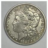 1882-O Morgan Silver $1 Very Fine VF