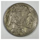 1913 Buffalo Nickel Type 2 Variety AU