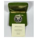 SOLOMON ISLANDS: 1984 Silver $10 Olympics Proof