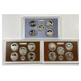 Three Different Proof National Park Quarter Panels