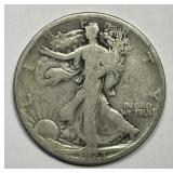 1923-S Walking Liberty Half Good G