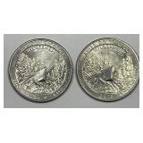 2019-W Frank Church River Quarter PAIR AU/UNC
