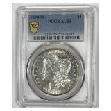 1894-O Morgan Silver $1 PCGS AU55