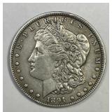 1891 Morgan Silver $1 Extra Fine XF