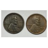 1922-D Lincoln Wheat Cent Pair #2