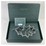 Holly Dish Marquis Waterford Crystal In Box