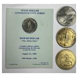 Four Hawaiian Tokens & Medals