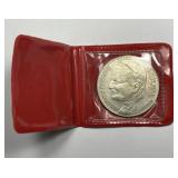 Pope Paul II Vatican Silverplated Medallion w/Case