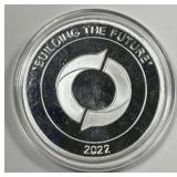 2022 Gassearch Drilling Services 1 oz Silver Round
