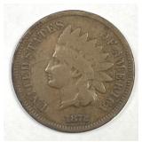 1872 Indian Head Cent Good G