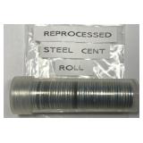 1943 Lincoln Steel Cent Reprocessed Roll