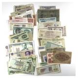 WORLD: Assortment 50 Pieces Small Currency Notes