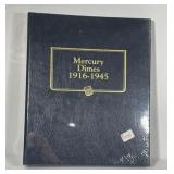Mercury Dimes 1916-1945 Whitman Album *New