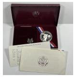 1983 Olympic Discus Thrower Silver Commem PRF $1