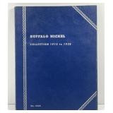1913-28 Buffalo Nickel Whitman Folder Partial Set