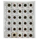 30 Small Cents Flying Eagle & Indian Head Cents