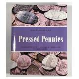 Pressed Penny Elongate Cent Album with 7 Coins