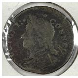 Connecticut Colonial Mailed Bust Facing Left
