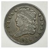 1828 Classic Head Half Cent 1/2c 13 Stars XF