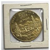 1959 Bend Oregon Centennial 50c Trade Token