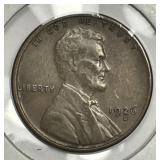 1926-S Lincoln Wheat Cent Extra Fine XF