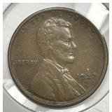 1922-D Lincoln Wheat Cent Extra Fine XF
