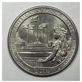 2019-W American Memorial Washington Quarter AU/UNC