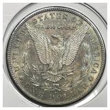 1880-S Morgan Silver $1 Color Toned BU
