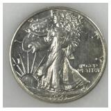1941-S Walking Liberty Silver Half CH AU