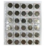 30 Different Kennedy Halves 1971-2012 BU & PRF