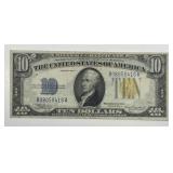 1934-A $10 North Africa WW2 Emergency Issue XF