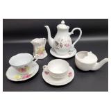 Assorted China - Teapots and Saucers