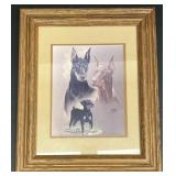 Pat Wilkes Double Signed - Dogs Print