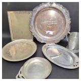 Multiple Pieces of Silver Plated & Others