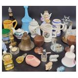 Assorted Ceramic and Glass Figurines Etc.