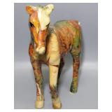 Ceramic Horse Figurine Patchwork