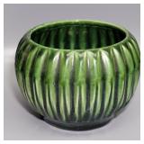 Vintage McCoy Pottery Ribbed Bowl Planter