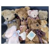 8 Vintage Boyds Stuffed Bears