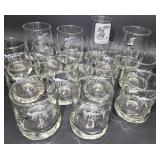 Vintage BC Comics Drinking Glasses