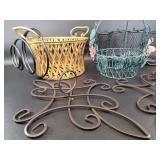 Home Metal Decor Baskets Sconces Etc.