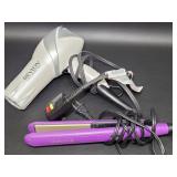 Hair Dryer and Flat Iron - Revlon