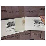 Multiple Louis Vuitton & Burberry Shopping Bags