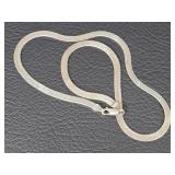 925 Sterling Silver Herringbone Chain 16"