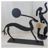 2 Metal Art Statues IKEA