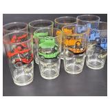 1950s Hazel Atlas Antique Car Drinking Glasses