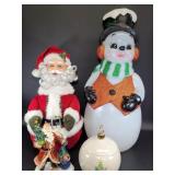 Christmas Decor Snowman Santa Etc.