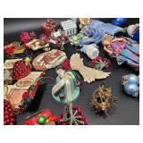 Multiple Christmas Ornaments Fabric Etc.