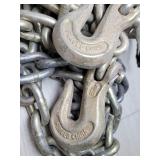 Tow Chain with Grab Hooks 5/16" X 20