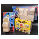 3 Kids Construction Toys - New in Package